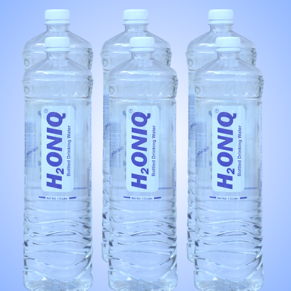 H₂ONIQ Mineral Water Bottle 1.5L Pack of 6 – Your Perfect Share
